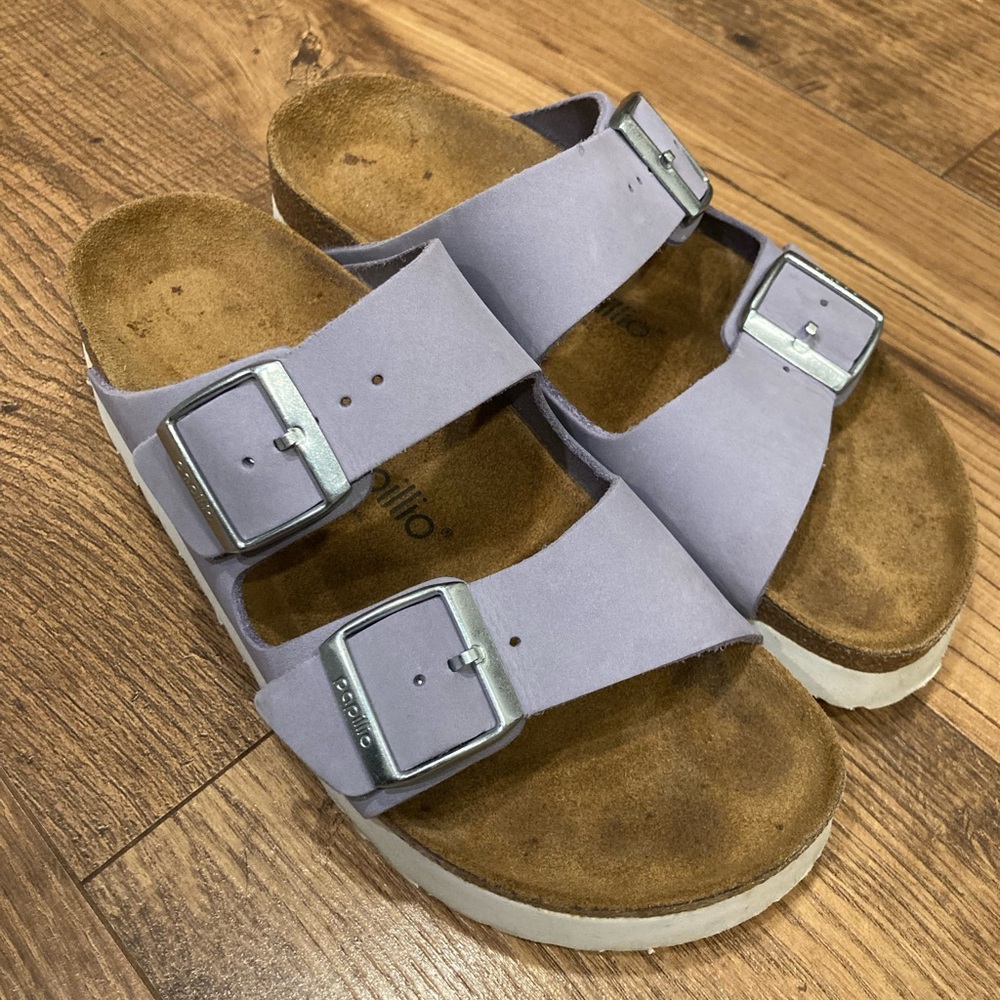 Papillio Birkenstocks! Purple! Platforms!